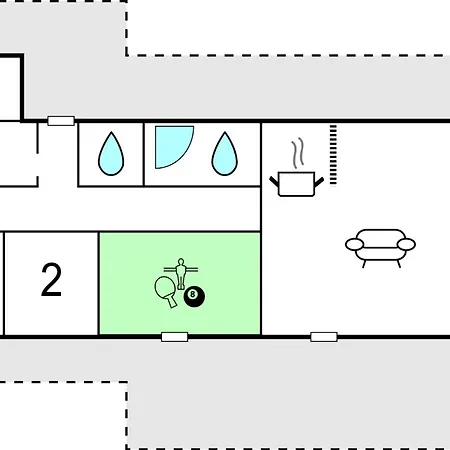 بيت للعطل Three-bedroom In *